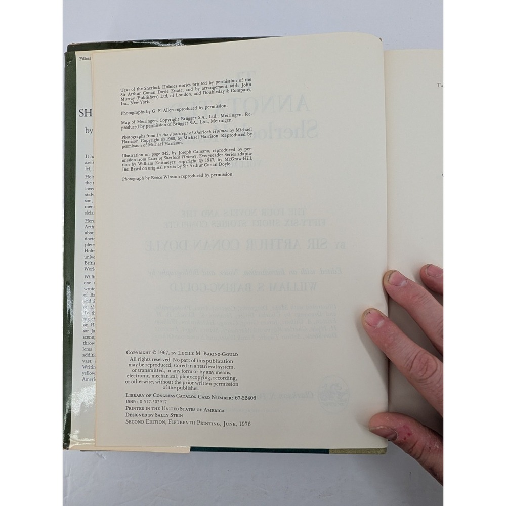 THE ANNOTATED SHERLOCK HOLMES Complete 2 Vol Hardcover Set Baring-Gould Boxed HC - Picture 5 of 7